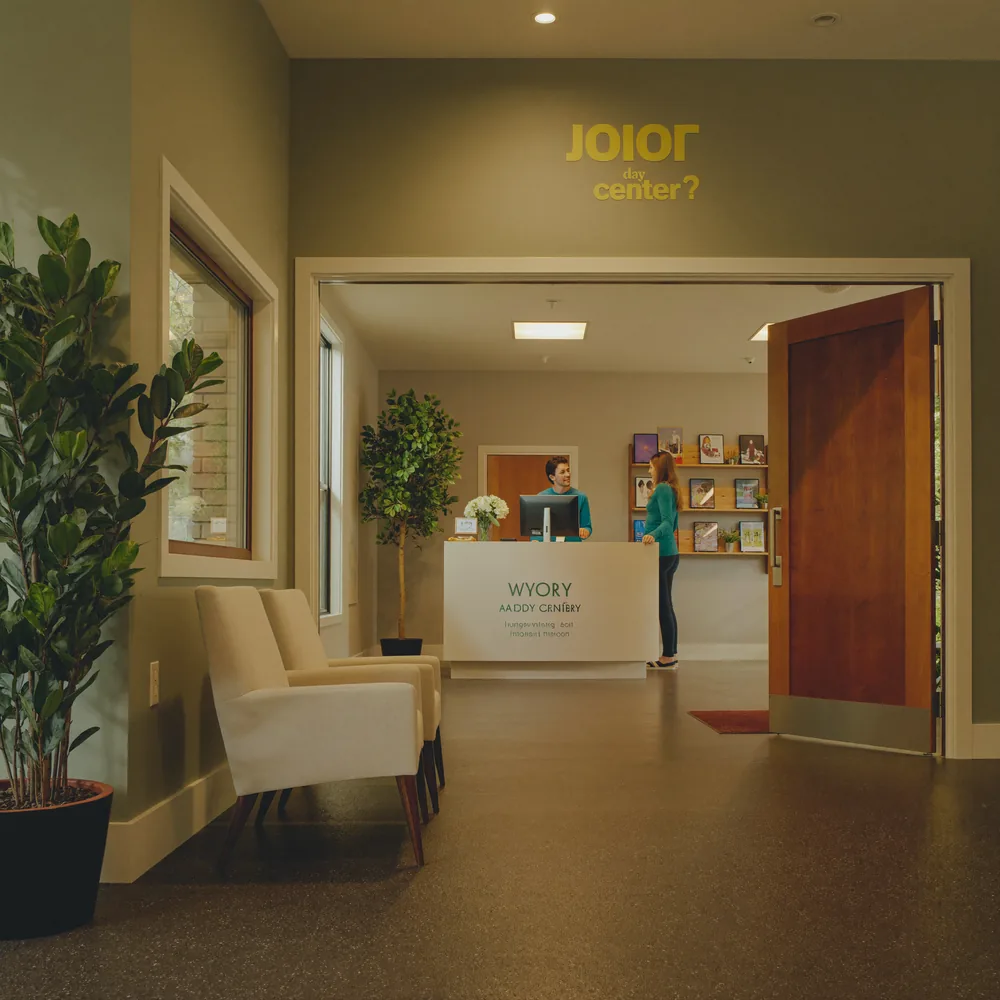 Accessible entrance and reception